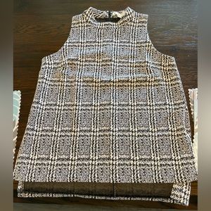 Michael Kors Woman’s Mock Sleeveless Blouse